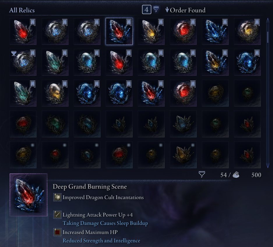 ELDEN RING: NIGHTREIGN "MAX RELIC STACK" 500+ RELICS PS5 (MULTI)