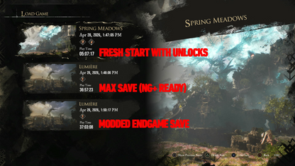 CLAIR OBSCUR: EXPEDITION 33 "3 for 1 STARTER SAVE PACK, NG+ & MODDED' SPECIAL (PS5) MULTI
