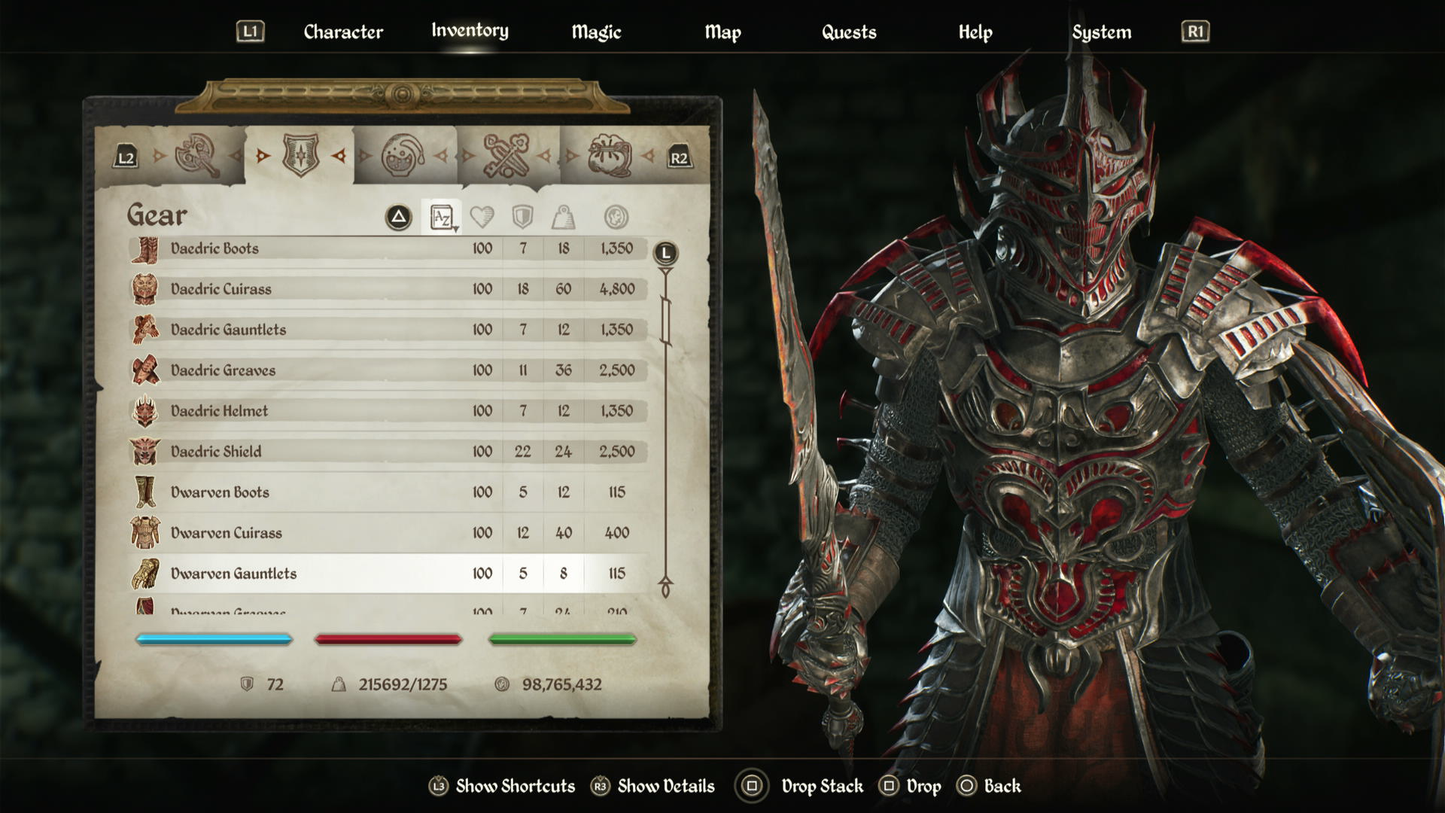 THE ELDER SCROLLS IV: OBLIVION REMASTERED "ULTIMATE MEGA MULE" STARTER SAVE (PS5) MULTI