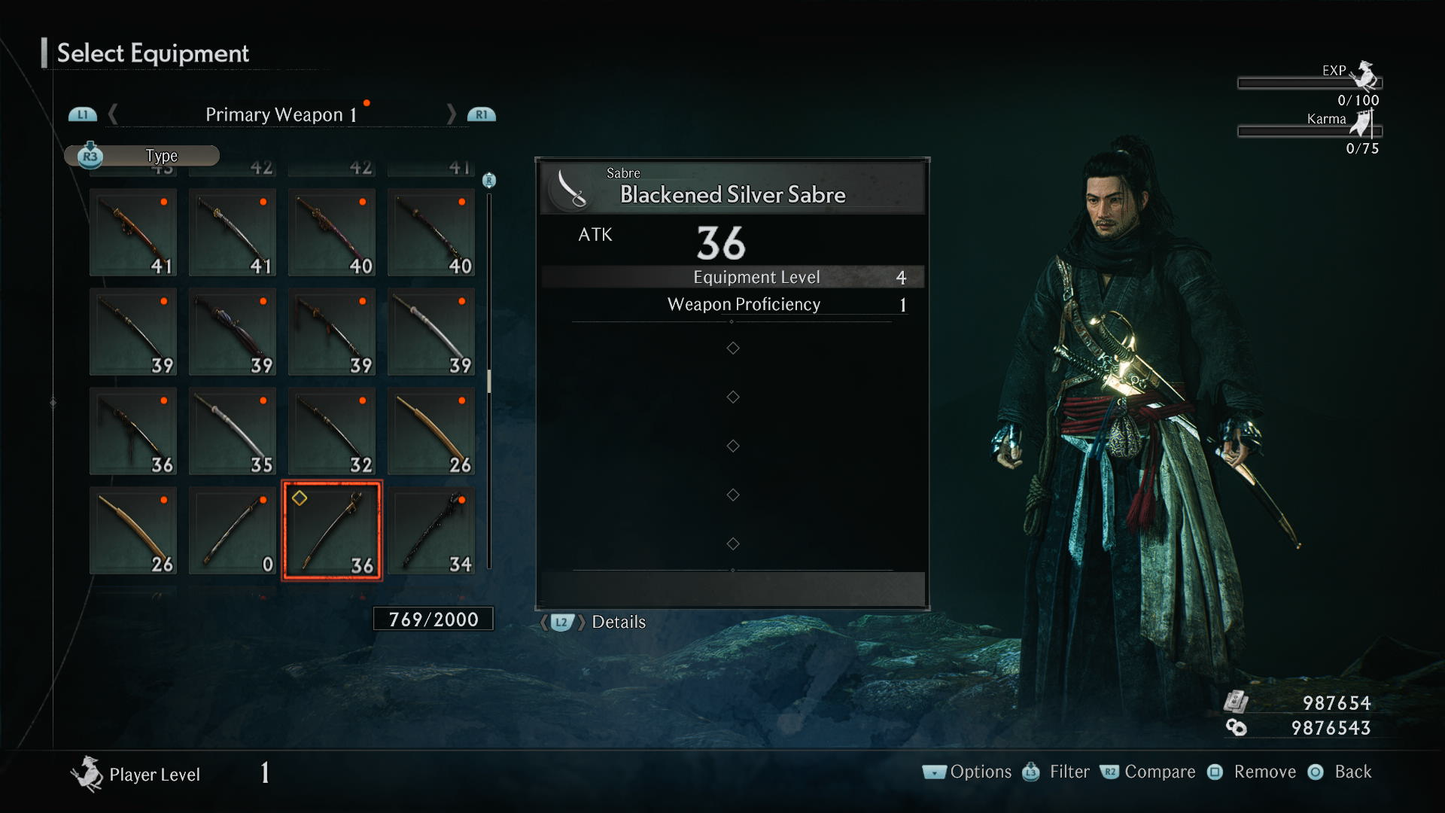 RISE OF THE RONIN 'MEGA UNLOCK' STARTER SAVE (PS5) MULTI