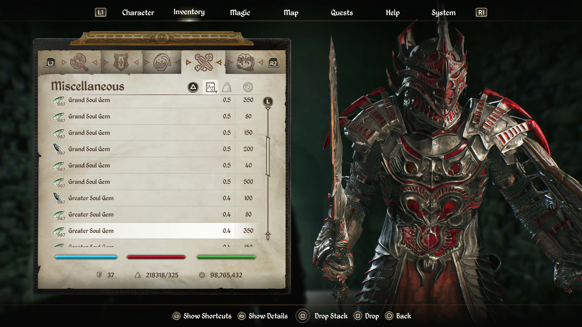 THE ELDER SCROLLS IV: OBLIVION REMASTERED "ULTIMATE MODDED MEGA MULE" STARTER SAVE (PS5) MULTI