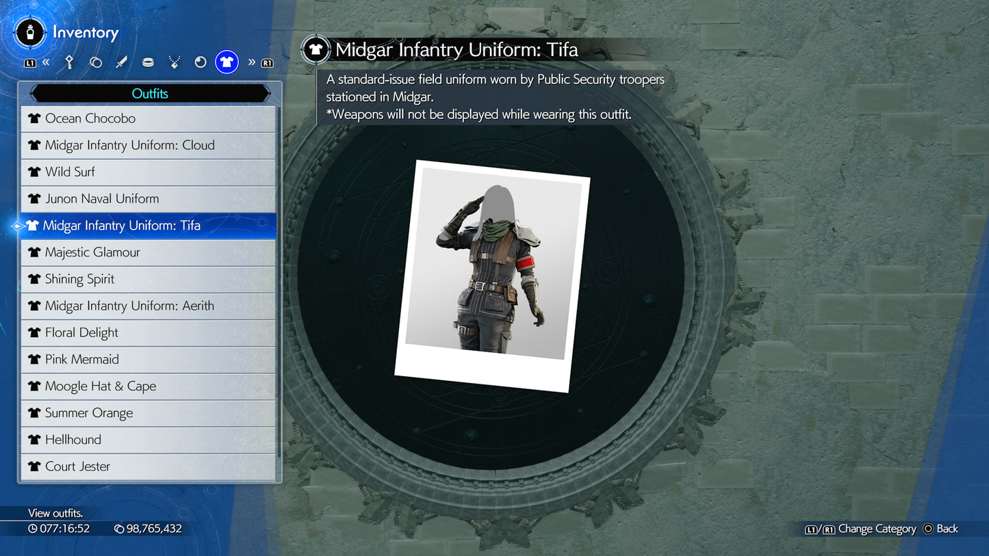 FINAL FANTASY VII REBIRTH "CHAPTER SELECT" END GAME SAVE (PS5) MULTI