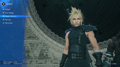 FINAL FANTASY VII REBIRTH "CHAPTER SELECT" END GAME SAVE (PS5) MULTI
