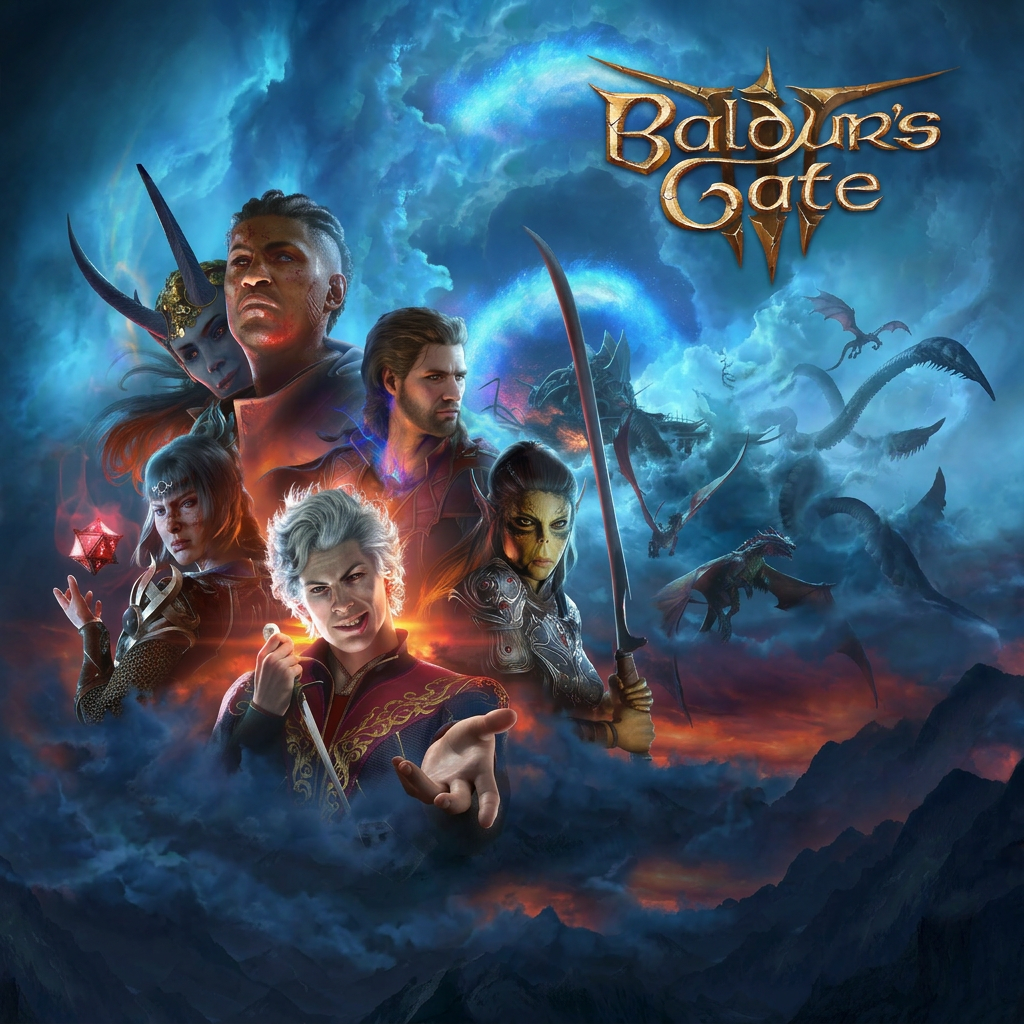 BALDUR'S GATE 3 "MEGA MULE" STARTER SAVE + BONUSES PS5 (MULTI)