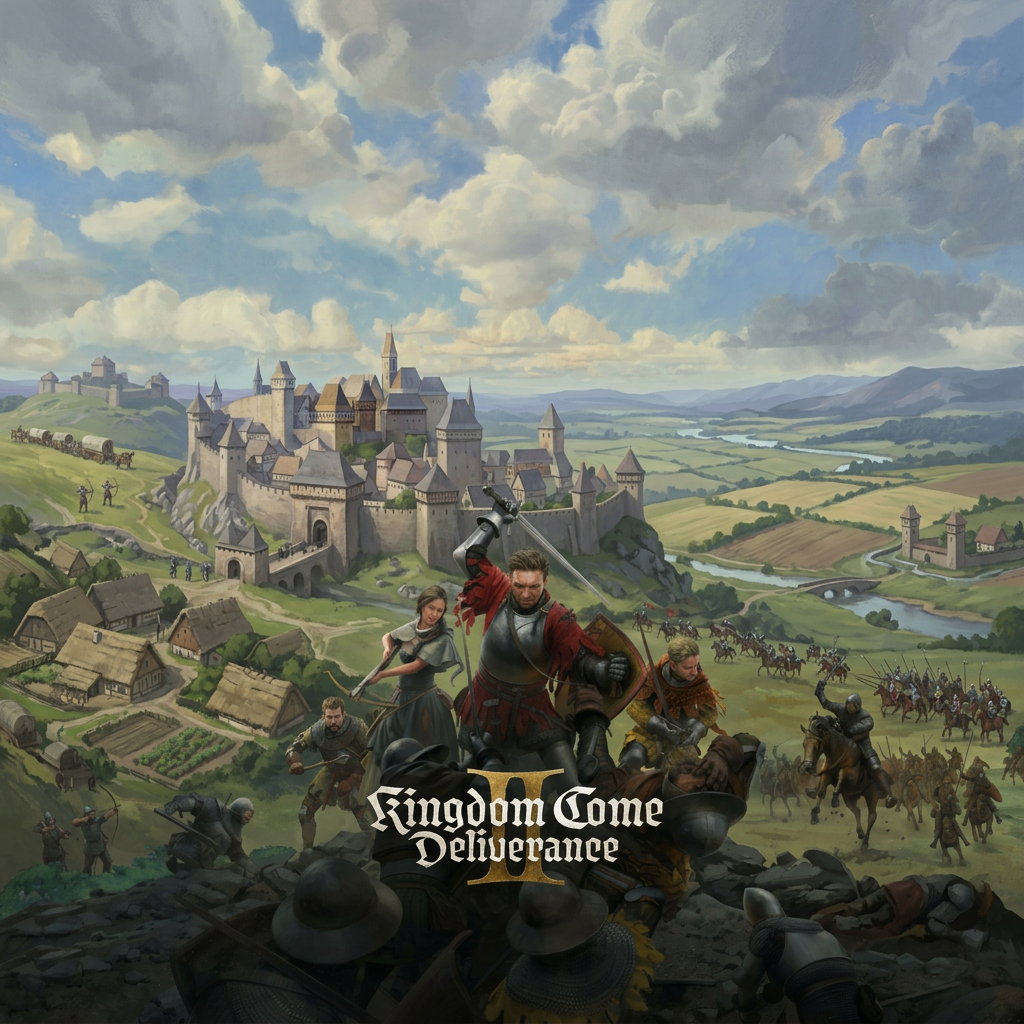 KINGDOM COME DELIVERANCE 2 END-GAME SAVE (PS5) MULTI