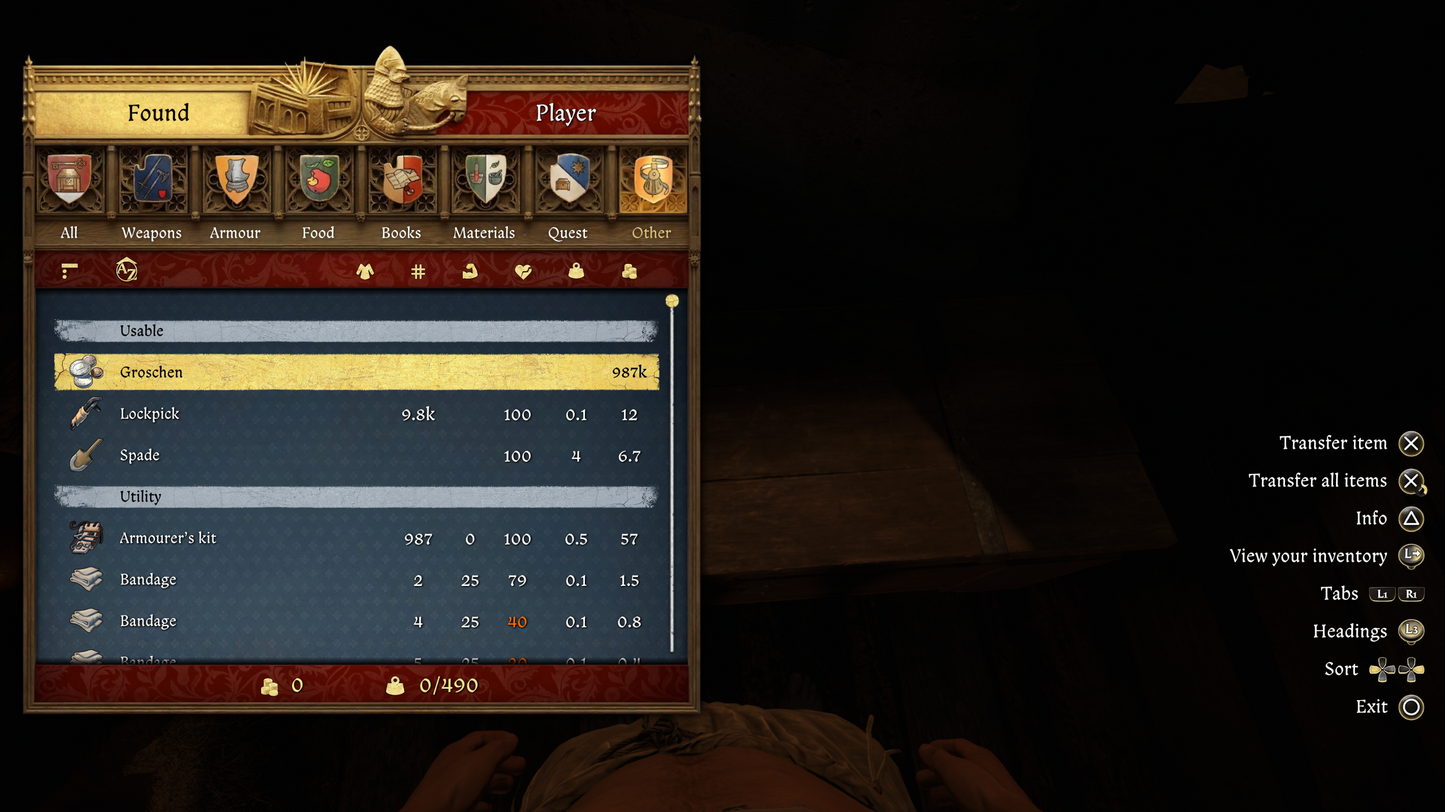 KINGDOM COME DELIVERANCE 2 "MAX MONEY" STARTER SAVE [HARDCORE] (PS5) MULTI