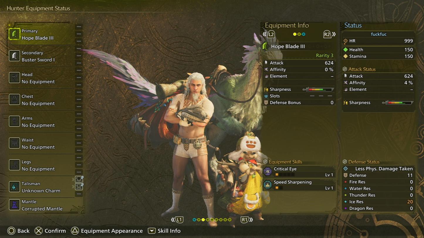 Monster Hunter Wilds "ALL Item MAX" Starter Saves [HR1-HR999] (PS5) MULTI