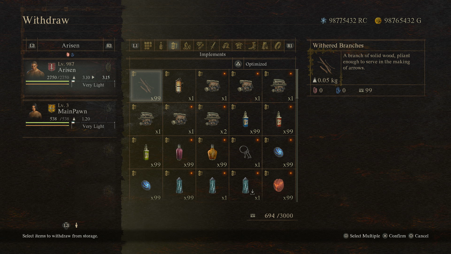 DRAGON'S DOGMA 2 "ULTIMATE MEGA MULE" STARTER SAVE (PS5) MULTI