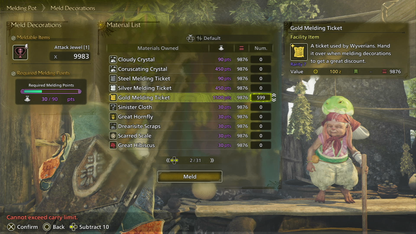 Monster Hunter Wilds "MAX ITEM" END Game Save [HR101] (PS5) MULTI