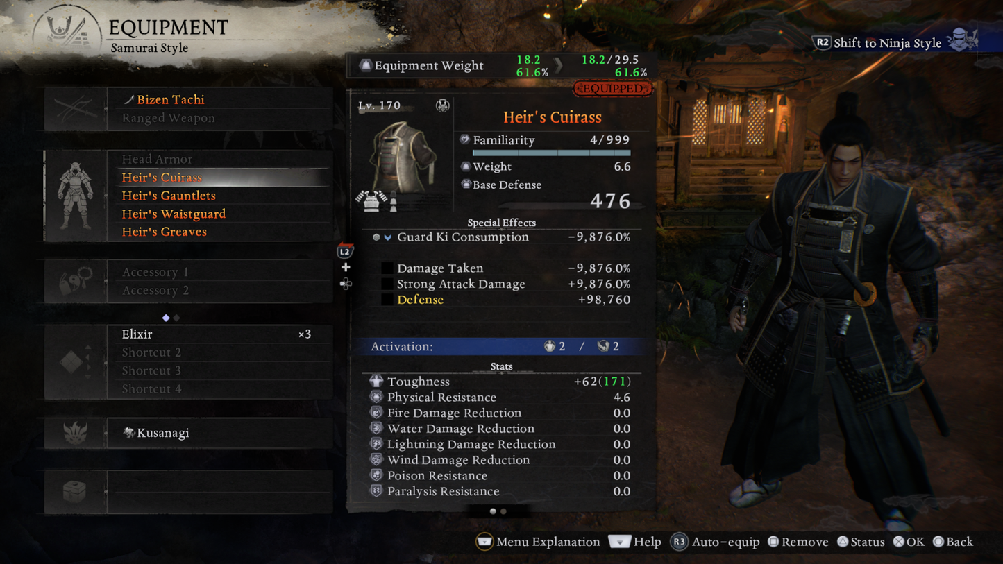 NIOH 3 'GOD MODE/1-SHOT' STARTER + END GAME BONUS SAVE (PS5) MULTI