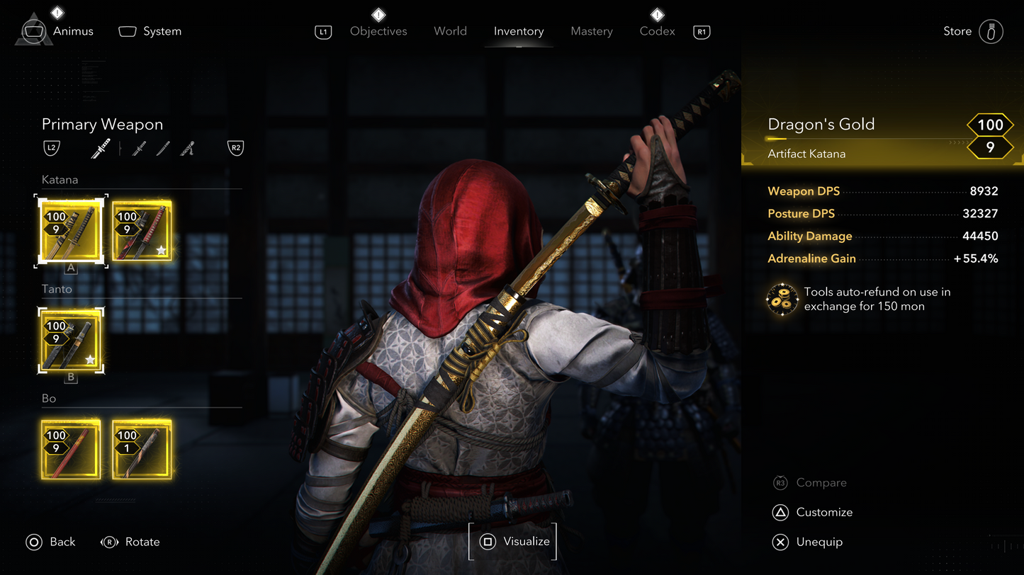 ASSASSINS CREED SHADOWS "GOLDEN KATANA NG+" STARTER SAVE (PS5) MULTI