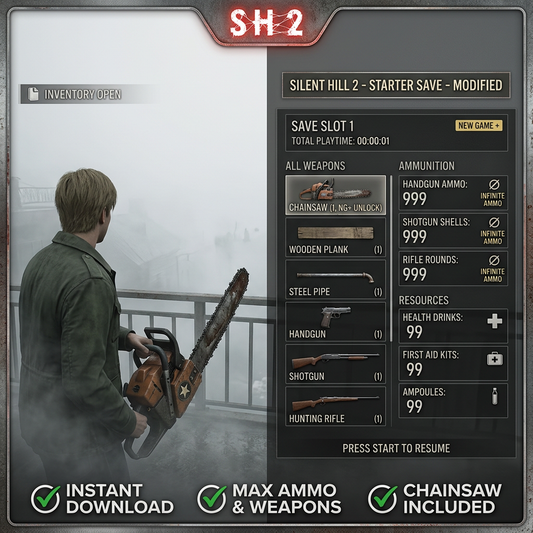 Silent Hill 2 PS5 Starter Save