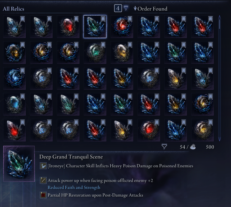 ELDEN RING: NIGHTREIGN "MAX RELIC STACK" 500+ RELICS PS5 (MULTI)