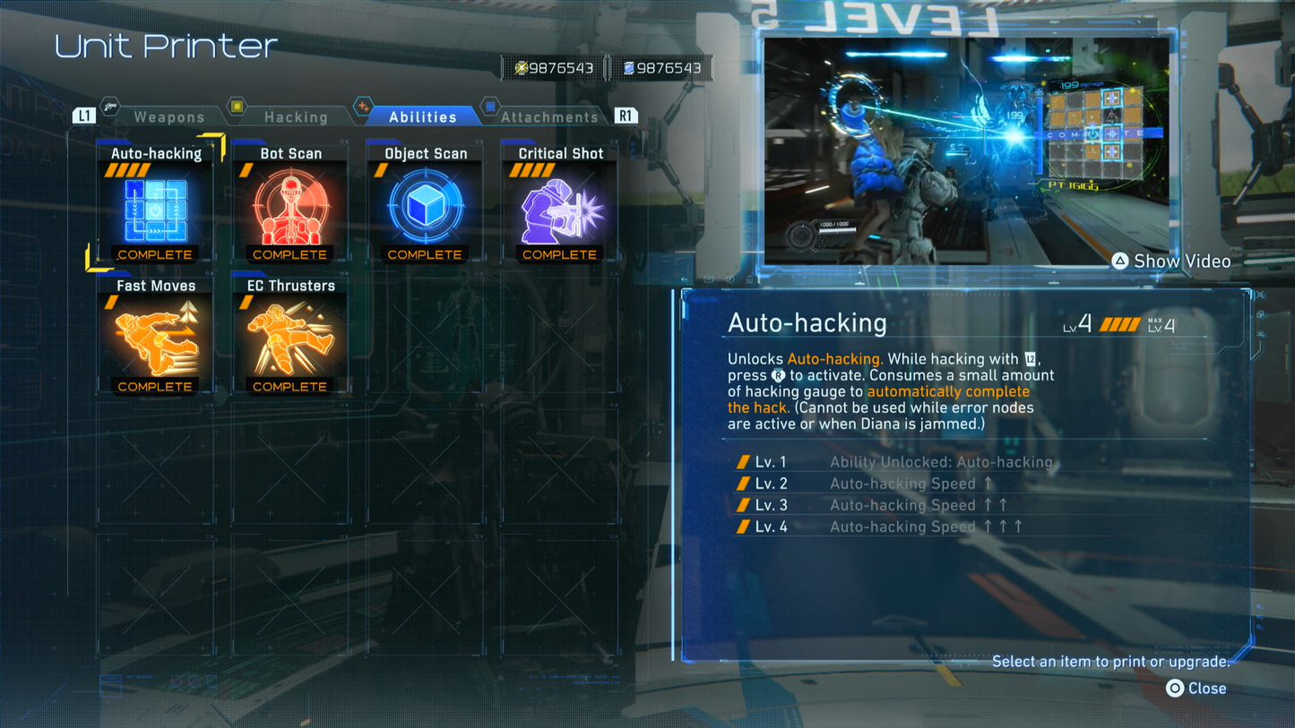 PRAGMATA "FULL UNLOCK" NG+ END-GAME SAVE (PS5) MULTI