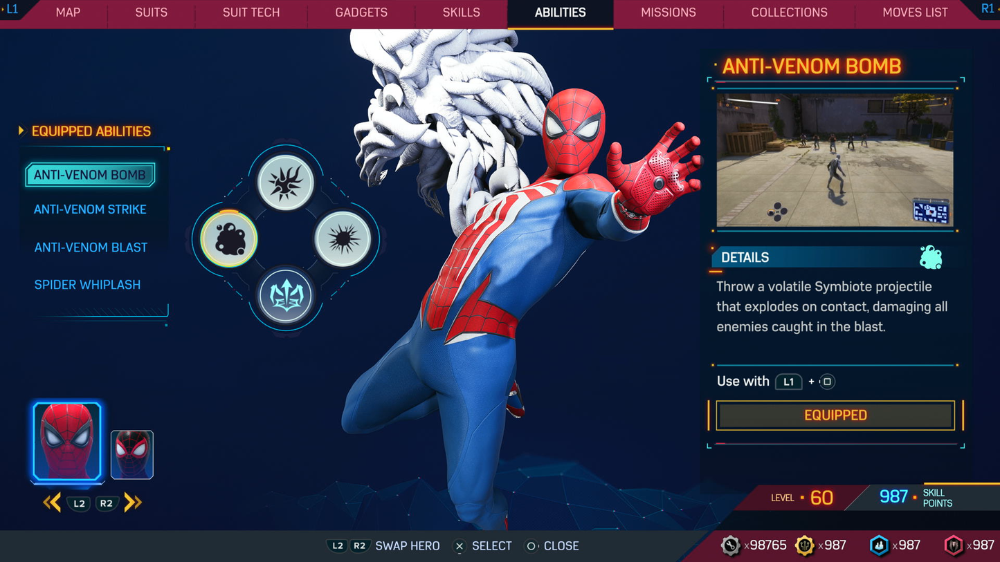 MARVELS SPIDER-MAN 2 "FULL UNLOCK" NG+ READY STARTER SAVE (PS5) MULTI