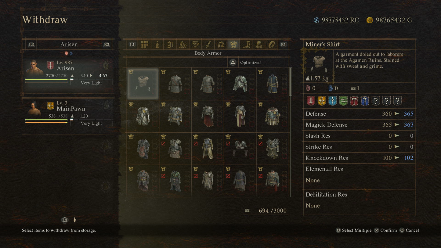 DRAGON'S DOGMA 2 "ULTIMATE MEGA MULE" STARTER SAVE (PS5) MULTI