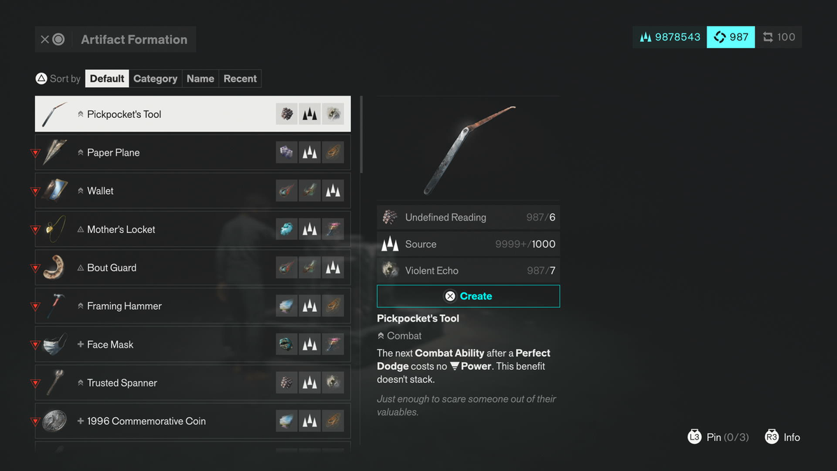 CONTROL RESONANT: "NG+ LIKE" MODDED STARTER PACK (PS5)