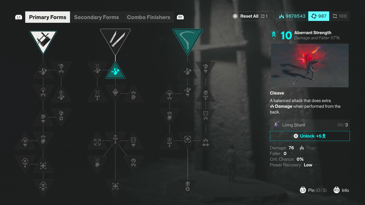 CONTROL RESONANT: "NG+ LIKE" MODDED STARTER PACK (PS5)