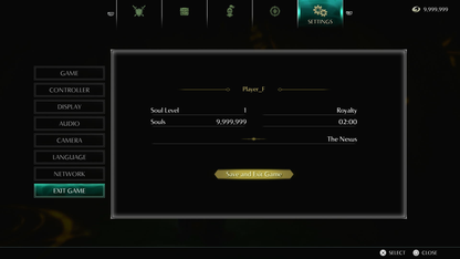 Demon's Souls "MAX SOULS" Starter Save (PS5) MULTI