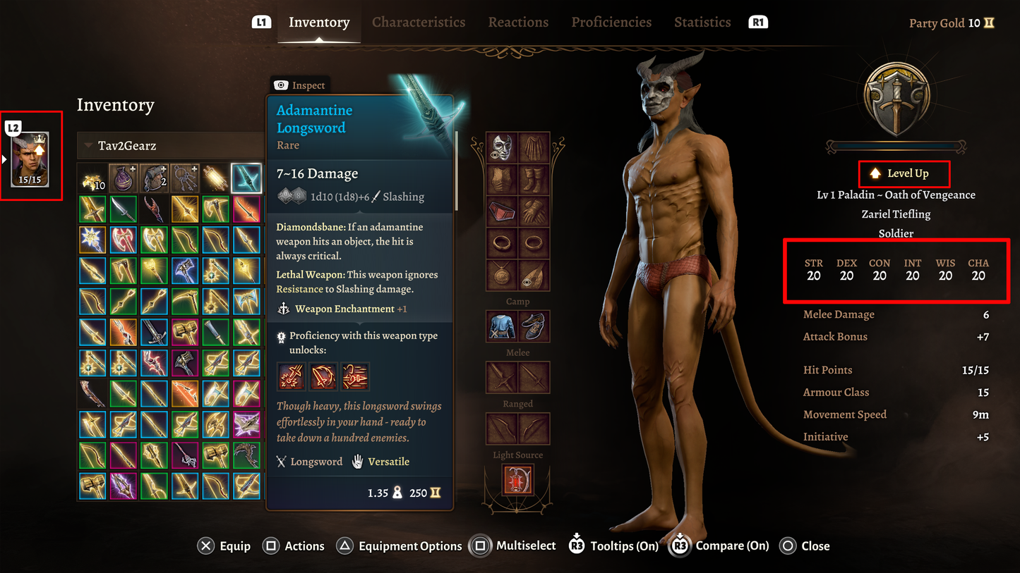 BALDUR'S GATE 3 "MEGA MULE" STARTER SAVE + BONUSES PS5 (MULTI)