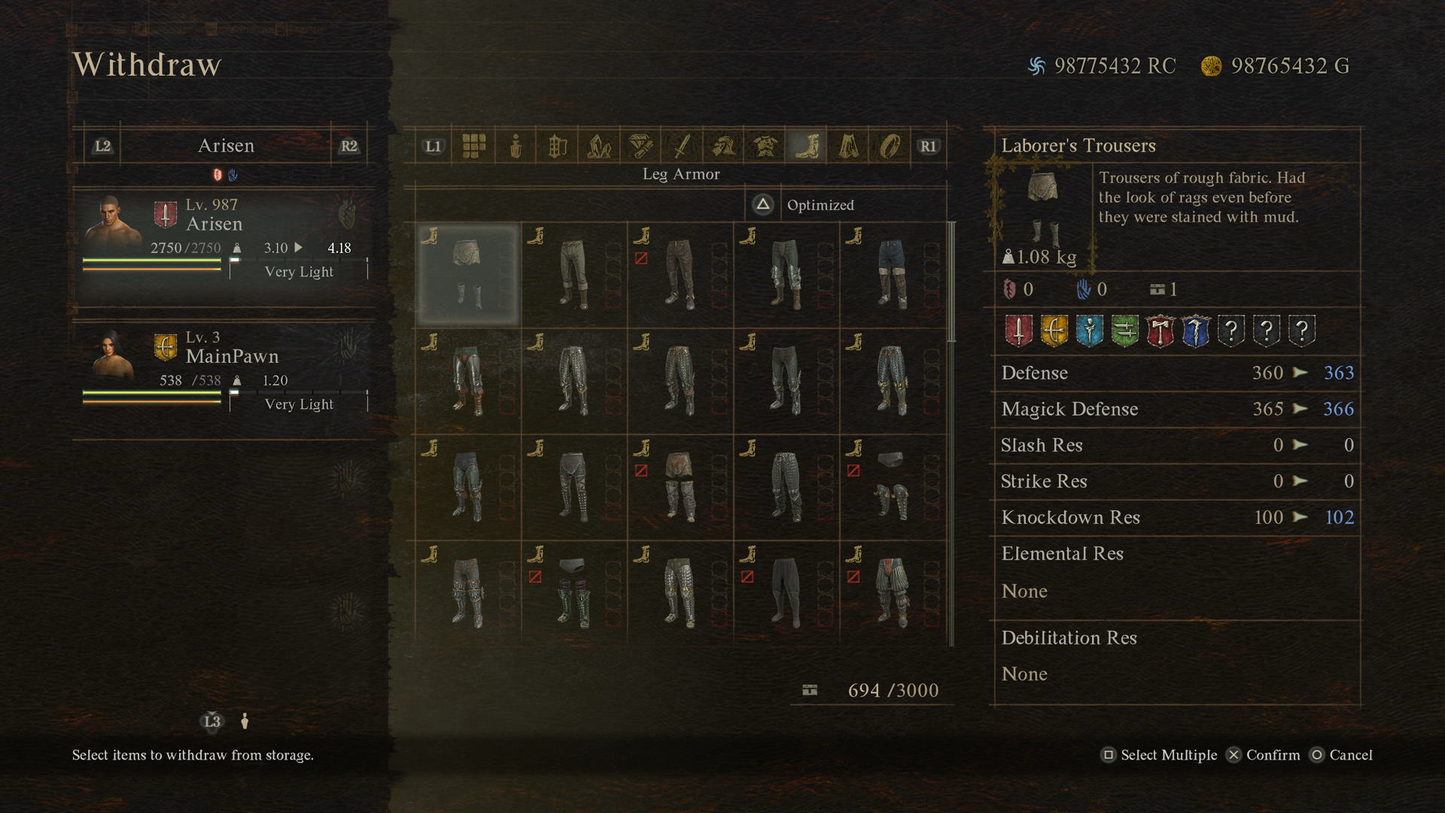 DRAGON'S DOGMA 2 "ULTIMATE MEGA MULE" STARTER SAVE (PS5) MULTI