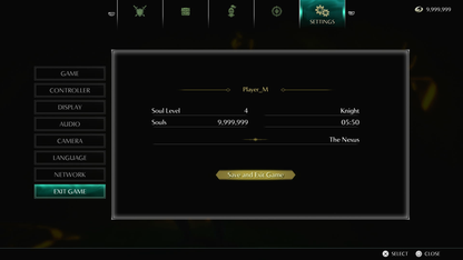 Demon's Souls "MAX SOULS" Starter Save (PS5) MULTI