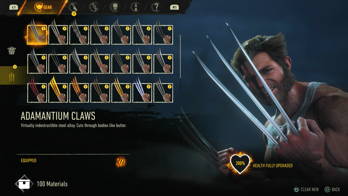 WOLVERINE:  "NEW GAME BESERKER" STARTER PACK (PS5)