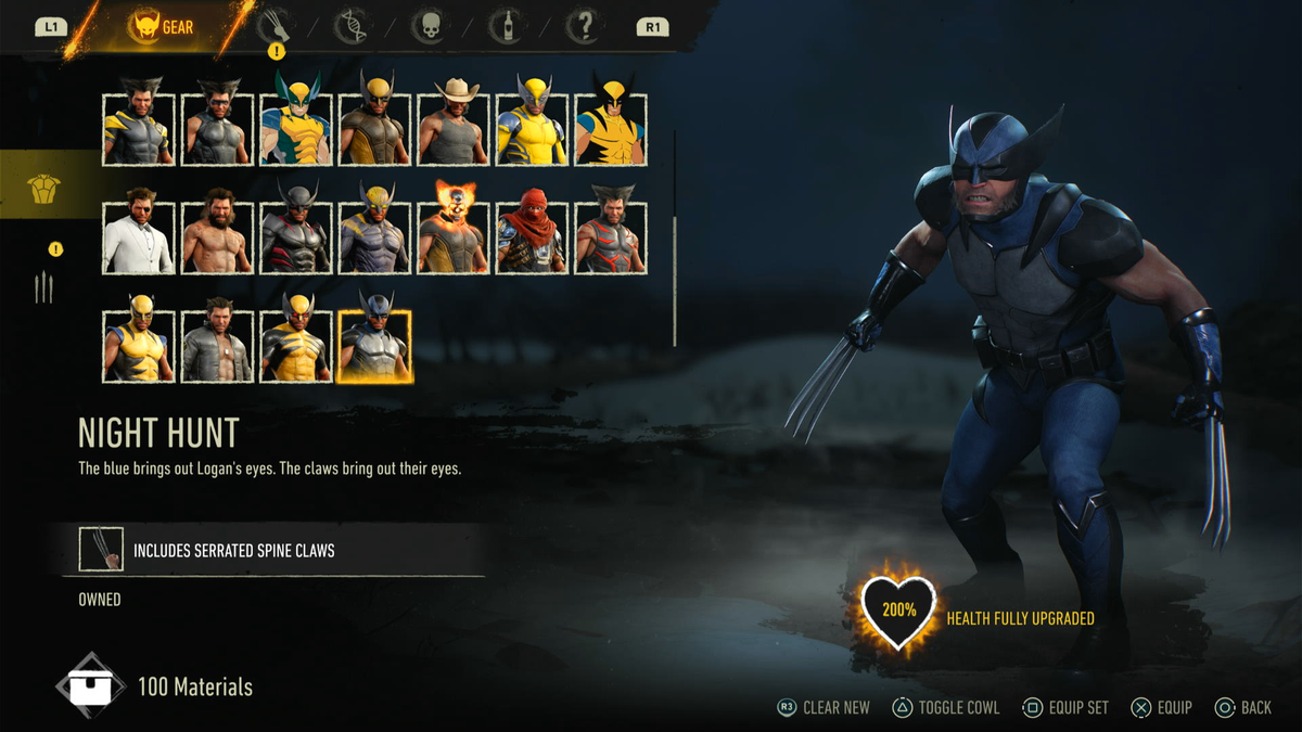 WOLVERINE:  "NEW GAME BESERKER" STARTER PACK (PS5)