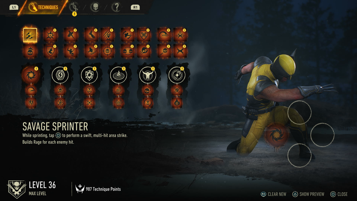 WOLVERINE:  "NEW GAME BESERKER" STARTER PACK (PS5)