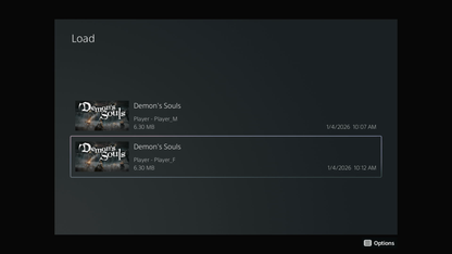 Demon's Souls "MAX SOULS" Starter Save (PS5) MULTI