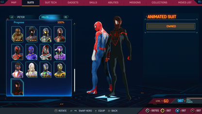 MARVELS SPIDER-MAN 2 "FULL UNLOCK" NG+ READY STARTER SAVE (PS5) MULTI