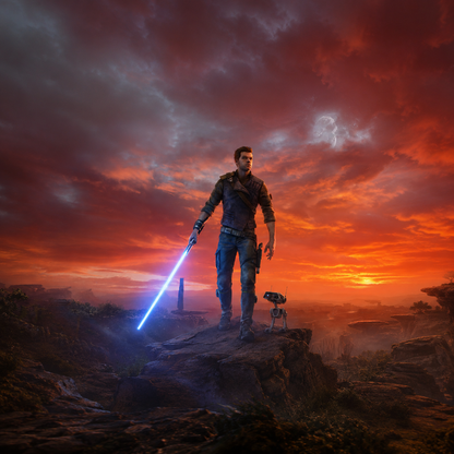 STAR WARS JEDI: SURVIVOR "NEW JOURNEY+" STARTER SAVE (PS5) MULTI