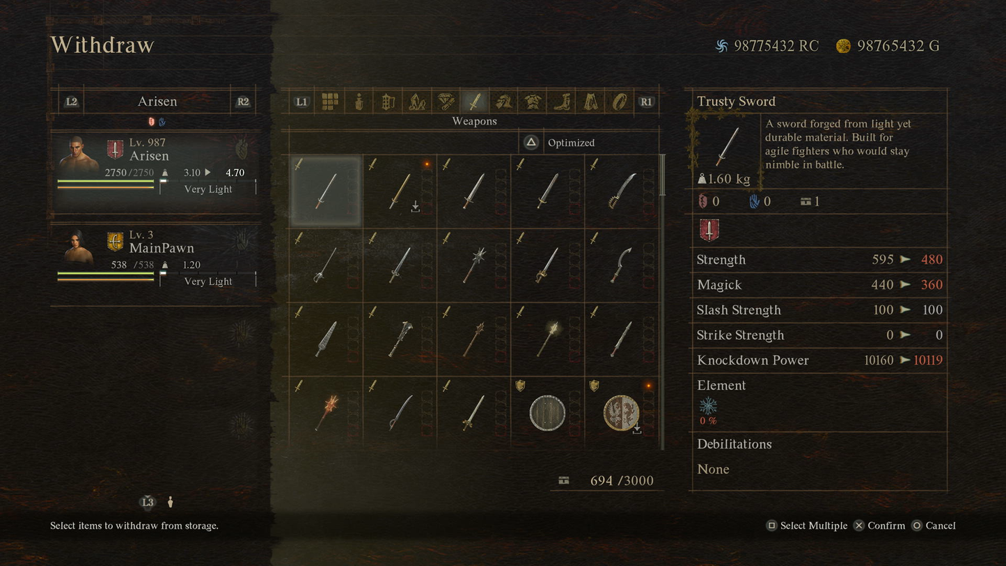 DRAGON'S DOGMA 2 "ULTIMATE MEGA MULE" STARTER SAVE (PS5) MULTI